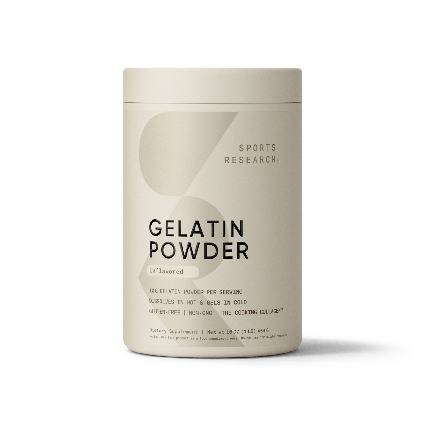 Beef Gelatin - 16oz by Sports Research