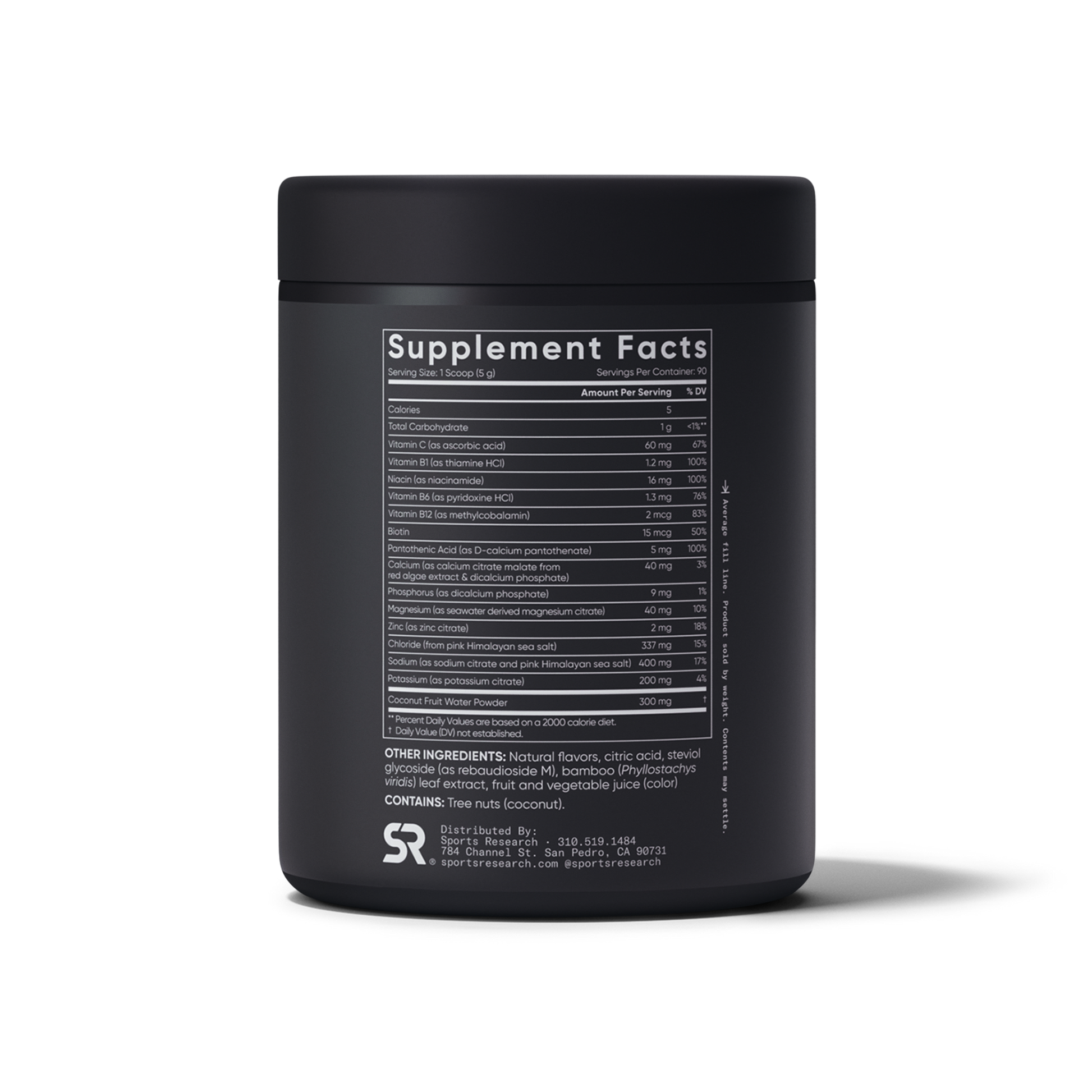 Hydrate Electrolytes Jar by Sports Research
