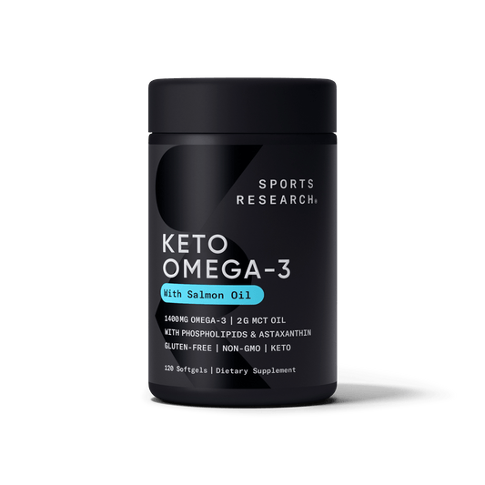 Keto Omega 1400mg (120 softgels) by Sports Research