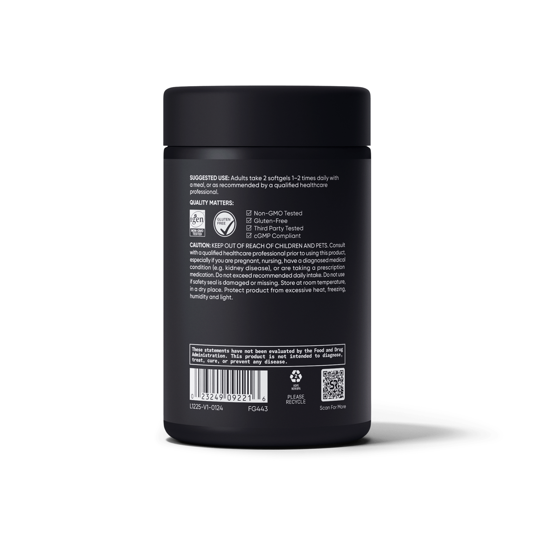 Magnesium Glycinate Softgel by Sports Research
