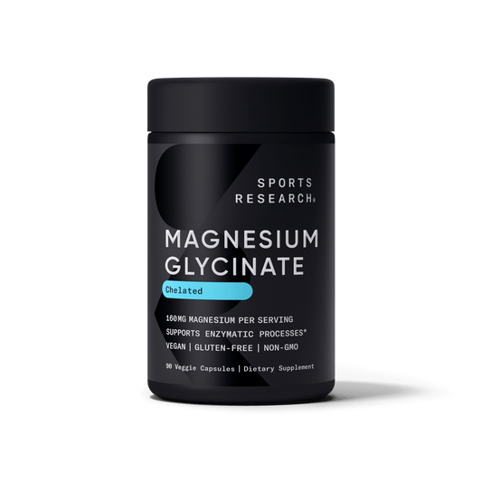 Magnesium Glycinate Veggie Capsule by Sports Research