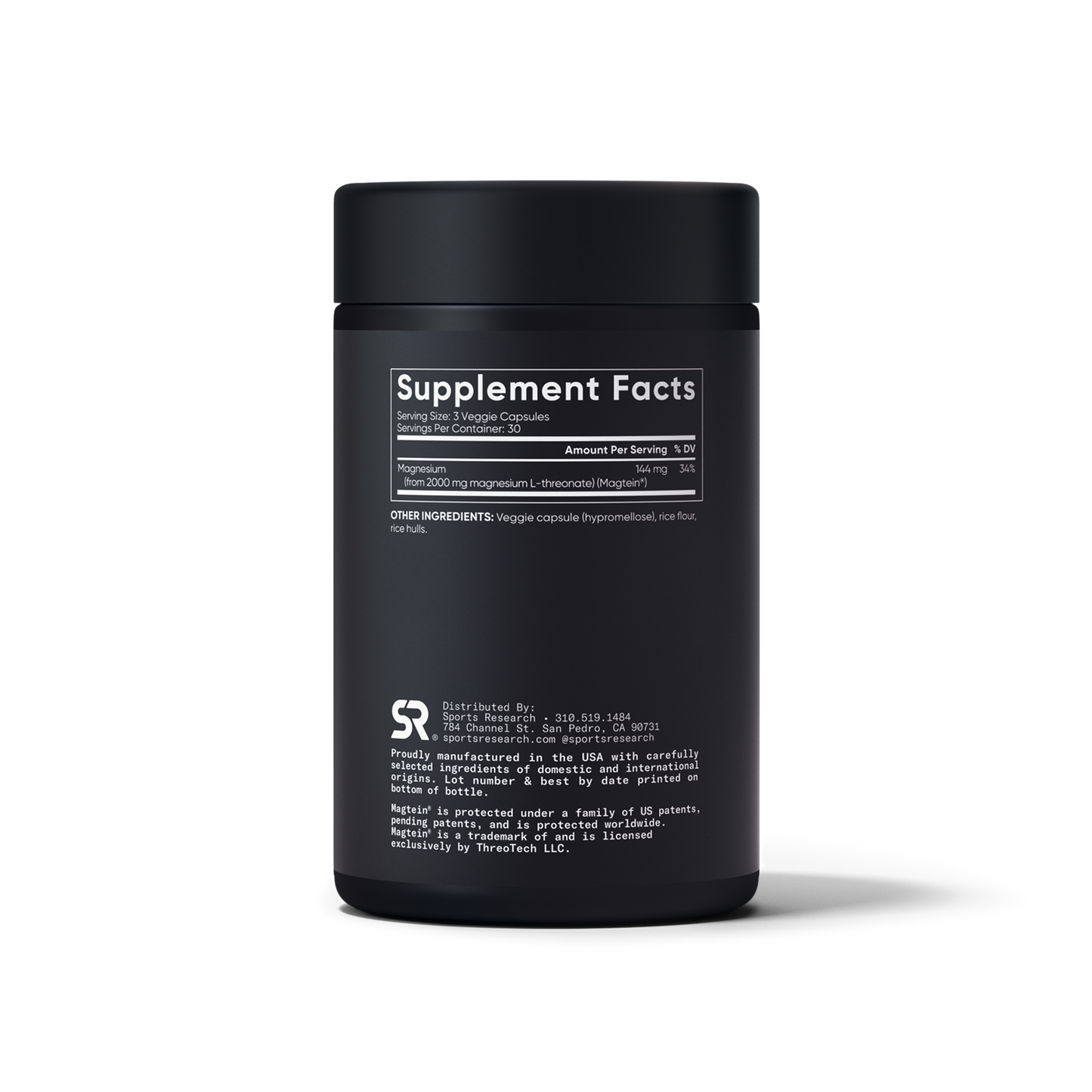 Magnesium L-Threonate by Sports Research