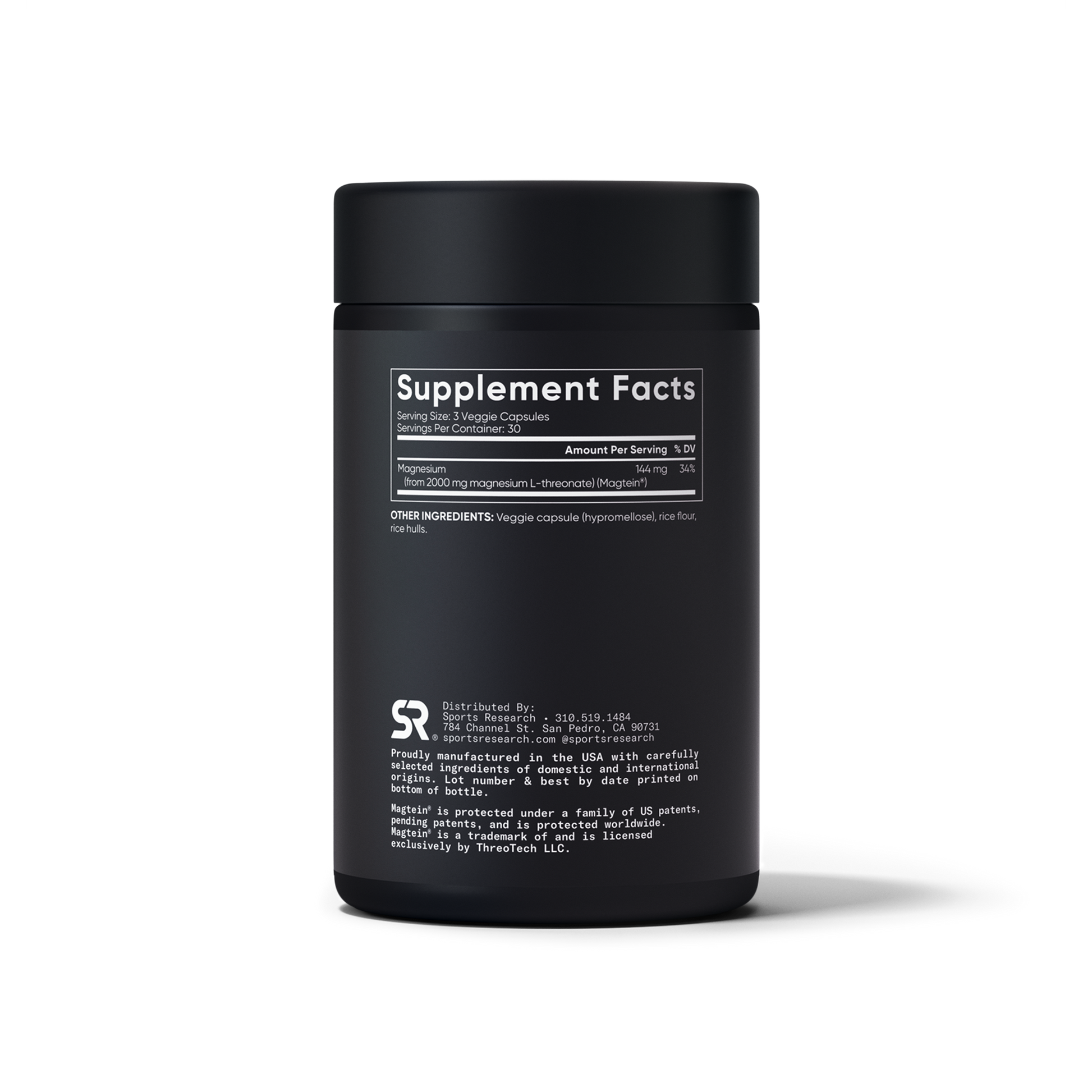 Magnesium L-Threonate by Sports Research
