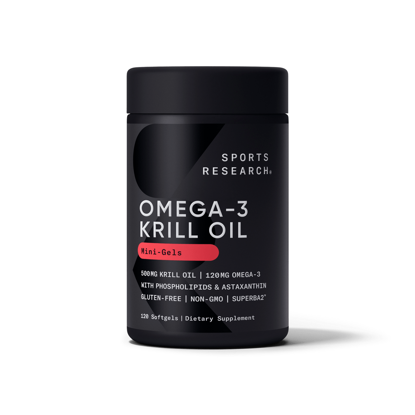 Omega-3 Antarctic Krill Oil Softgels by Sports Research