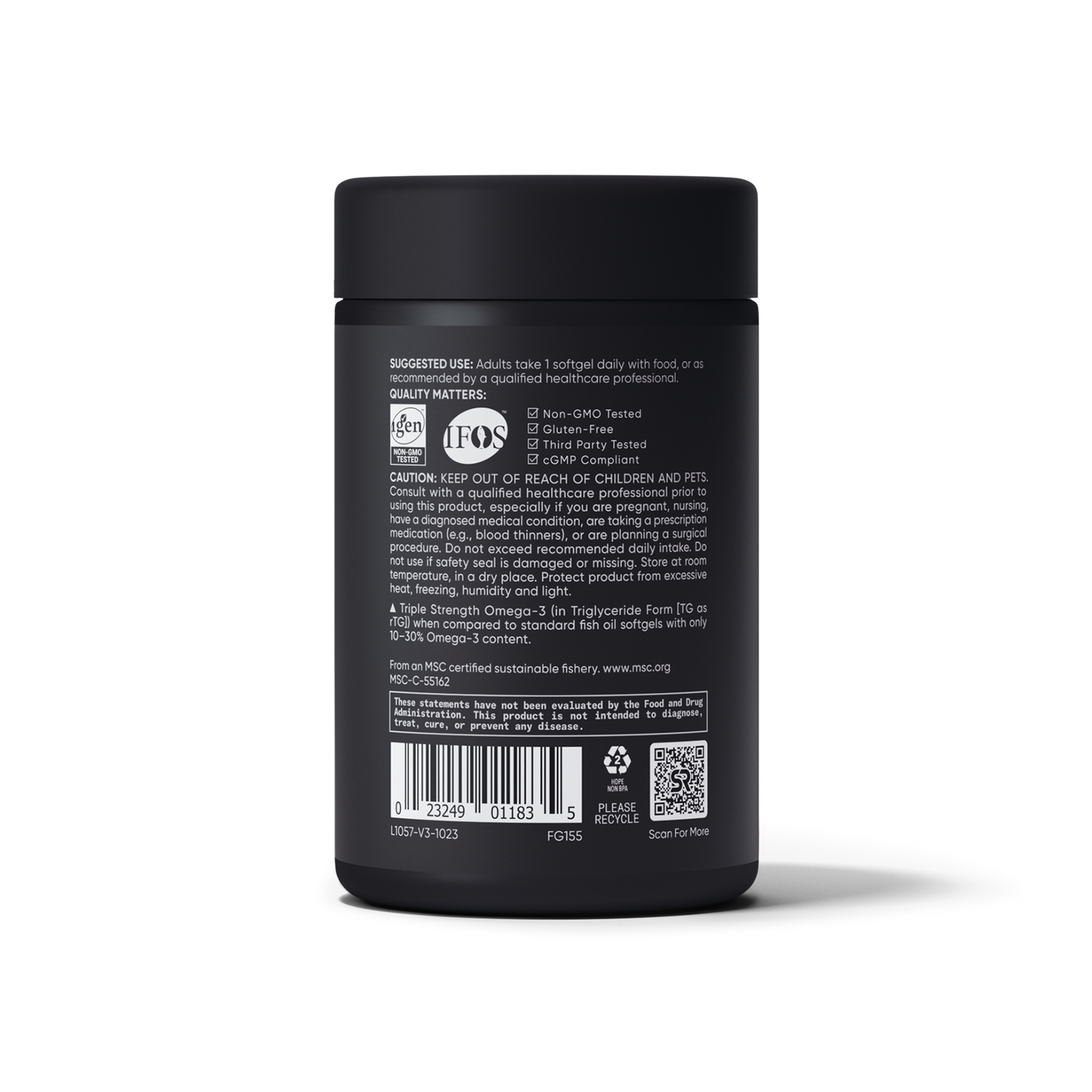 Omega-3 Fish Oil from Wild Alaska Pollock