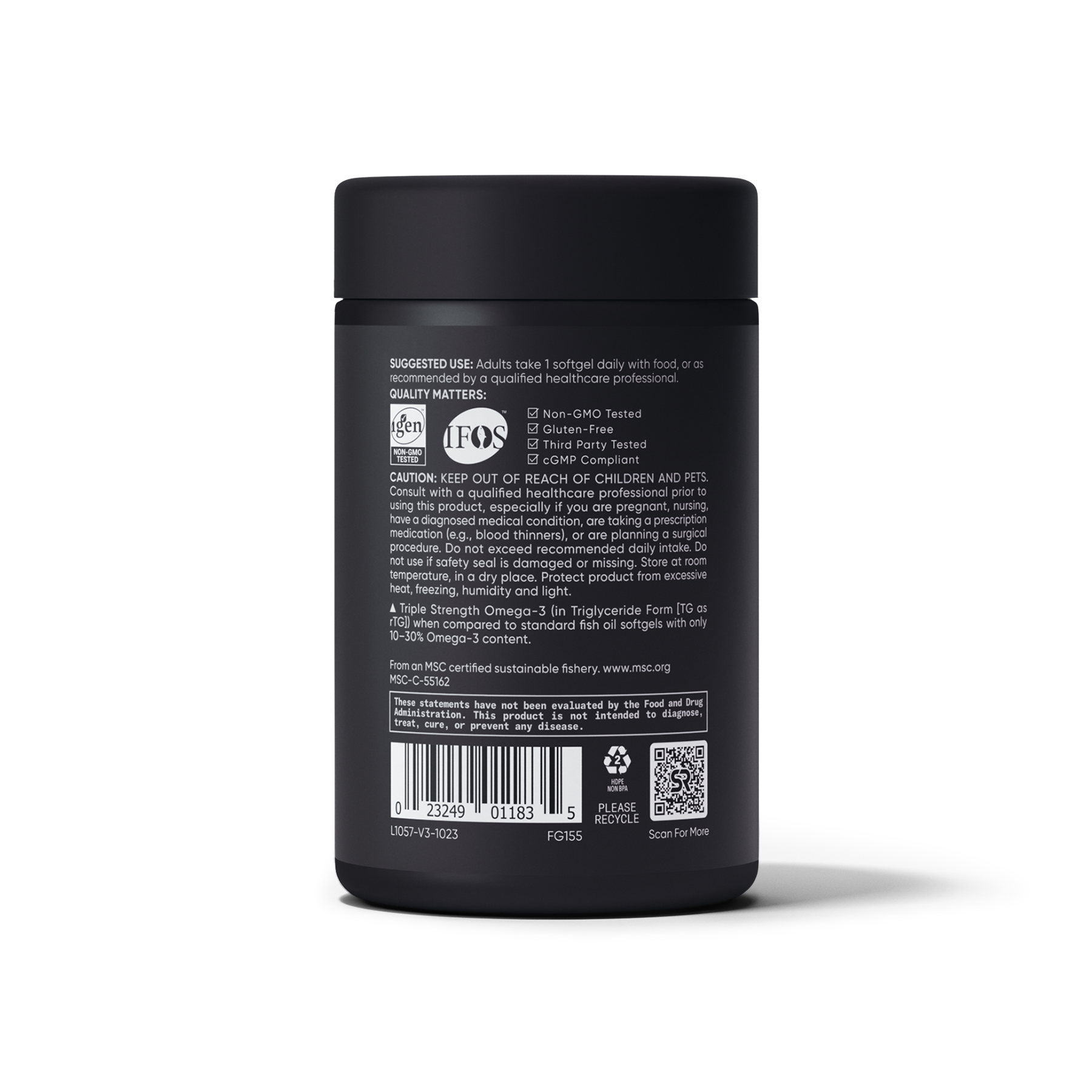 Omega-3 Fish Oil from Wild Alaska Pollock