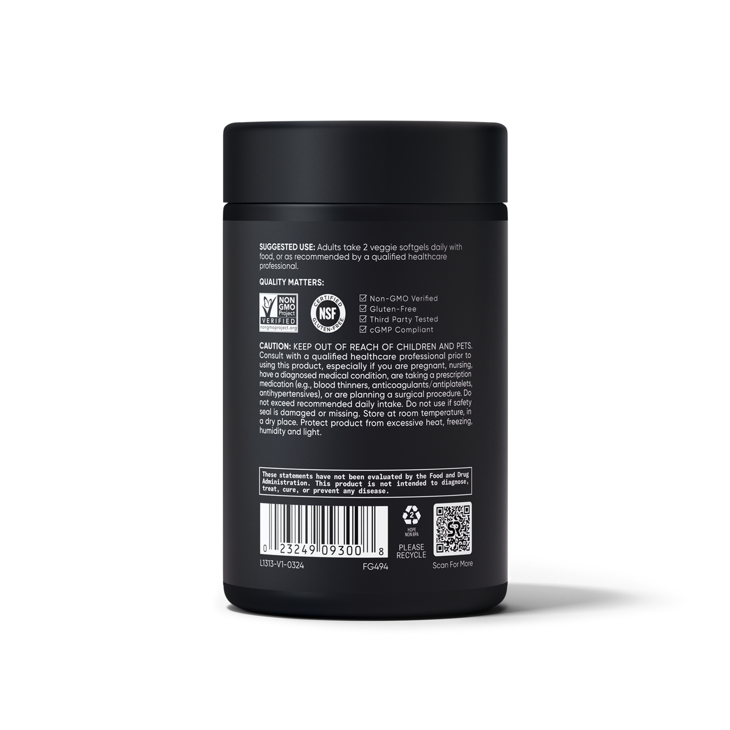 Vegan Omega 3-6-7-9 (90 veggie softgels) by Sports Research