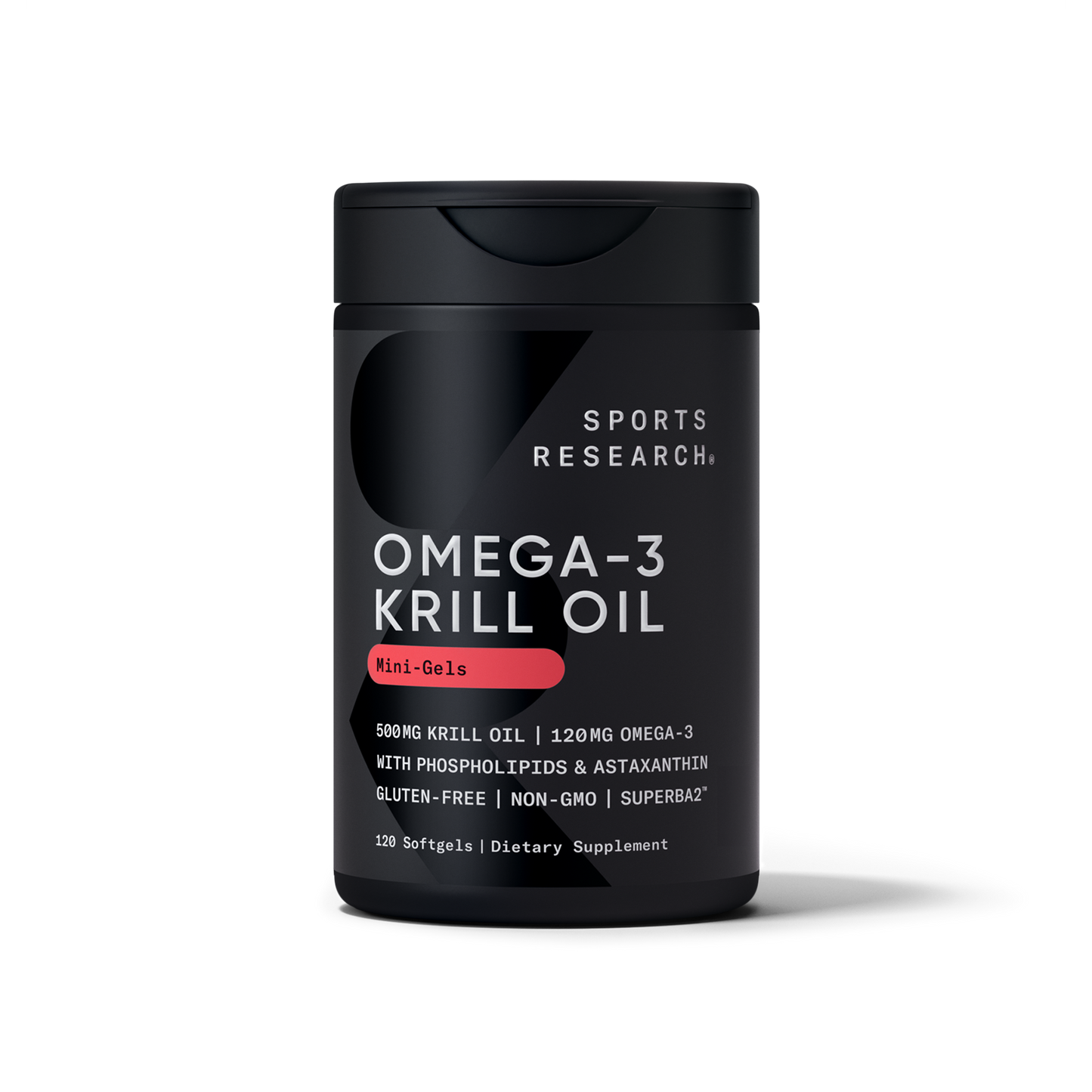 Omega-3 Antarctic Krill Oil Softgels by Sports Research