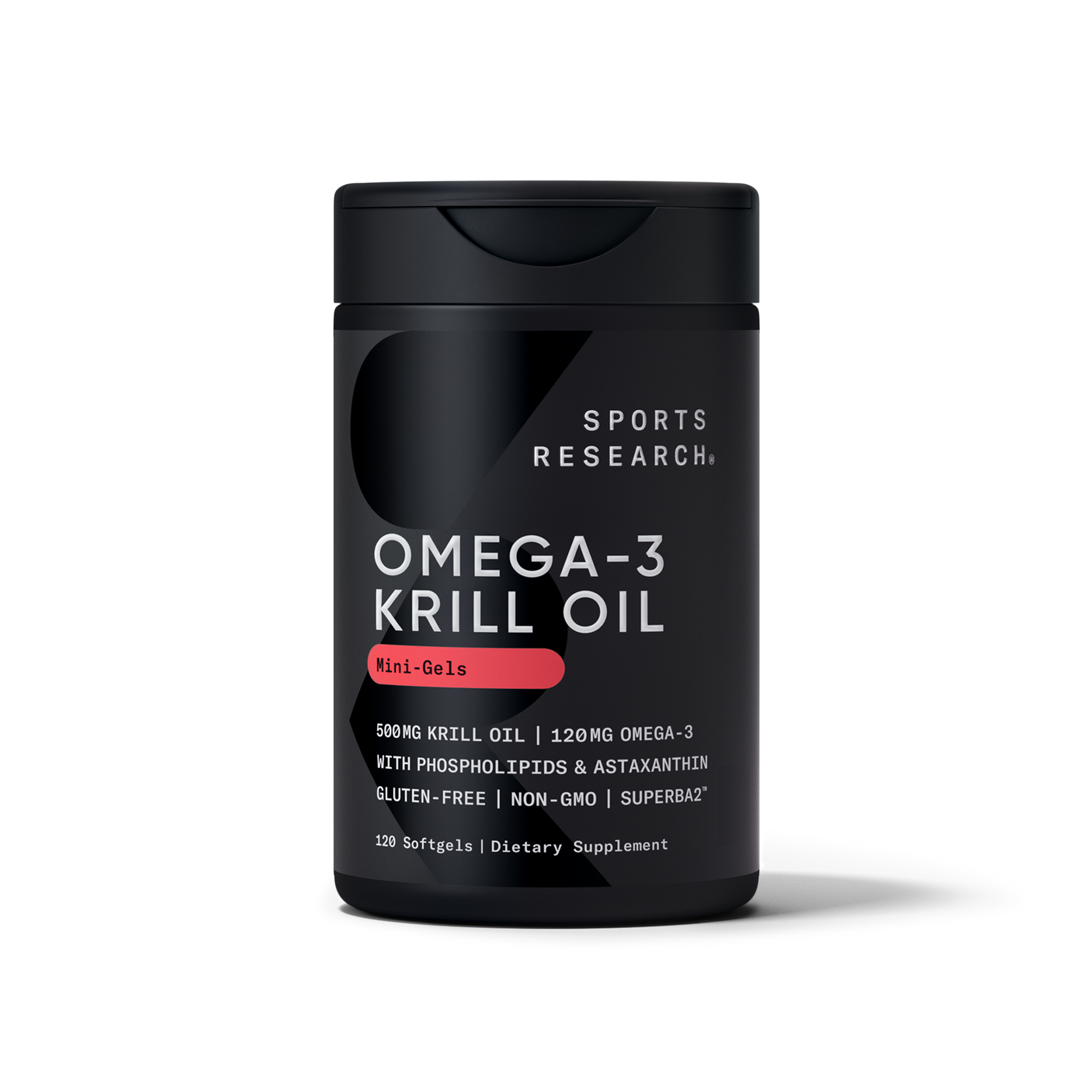 Omega-3 Antarctic Krill Oil Softgels by Sports Research
