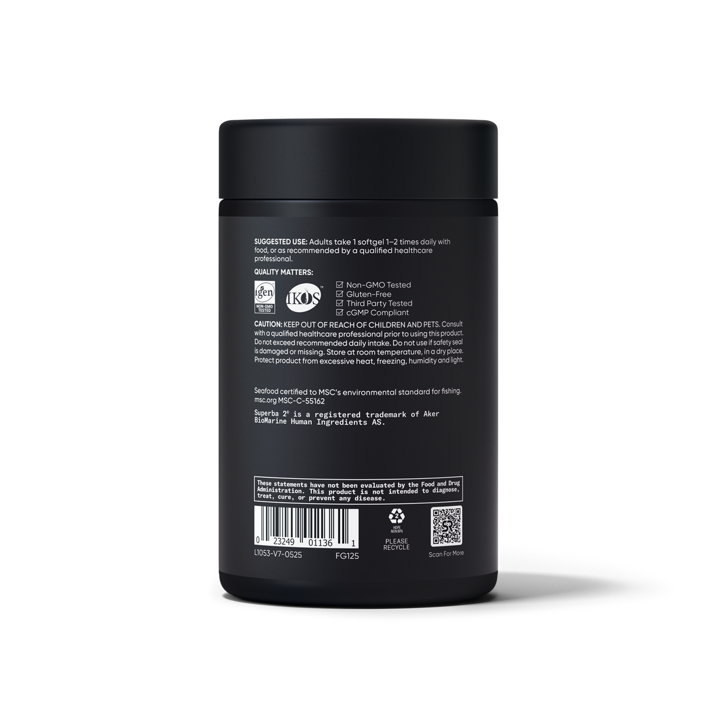 Omega-3 Antarctic Krill Oil Softgels by Sports Research