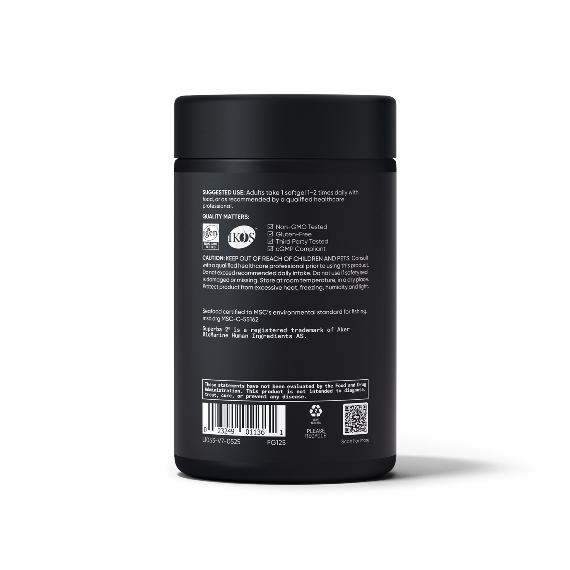 Omega-3 Antarctic Krill Oil Softgels by Sports Research