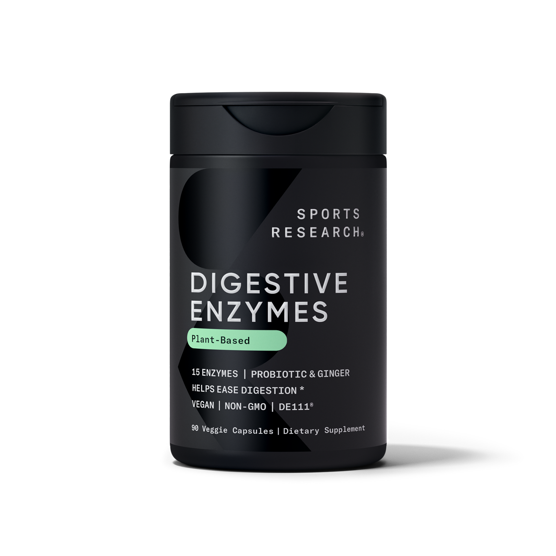 Digestive Enzymes + Probiotic (90 veggie capsules) by Sports Research