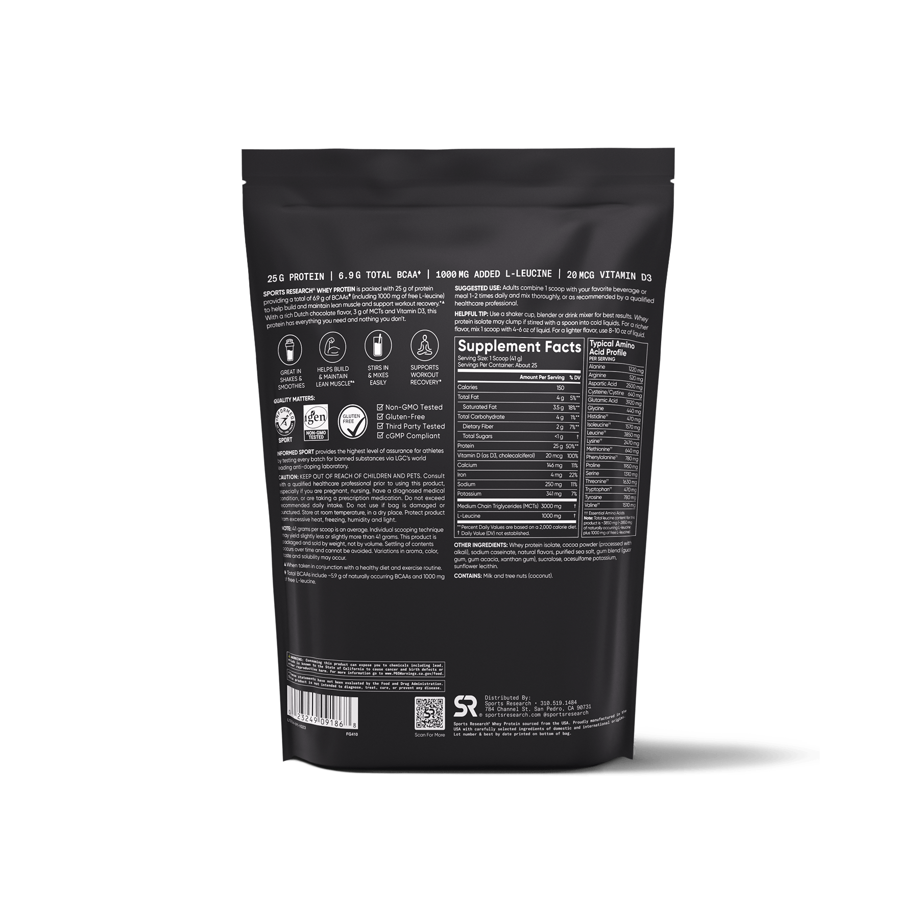 Whey Protein Isolate by Sports Research