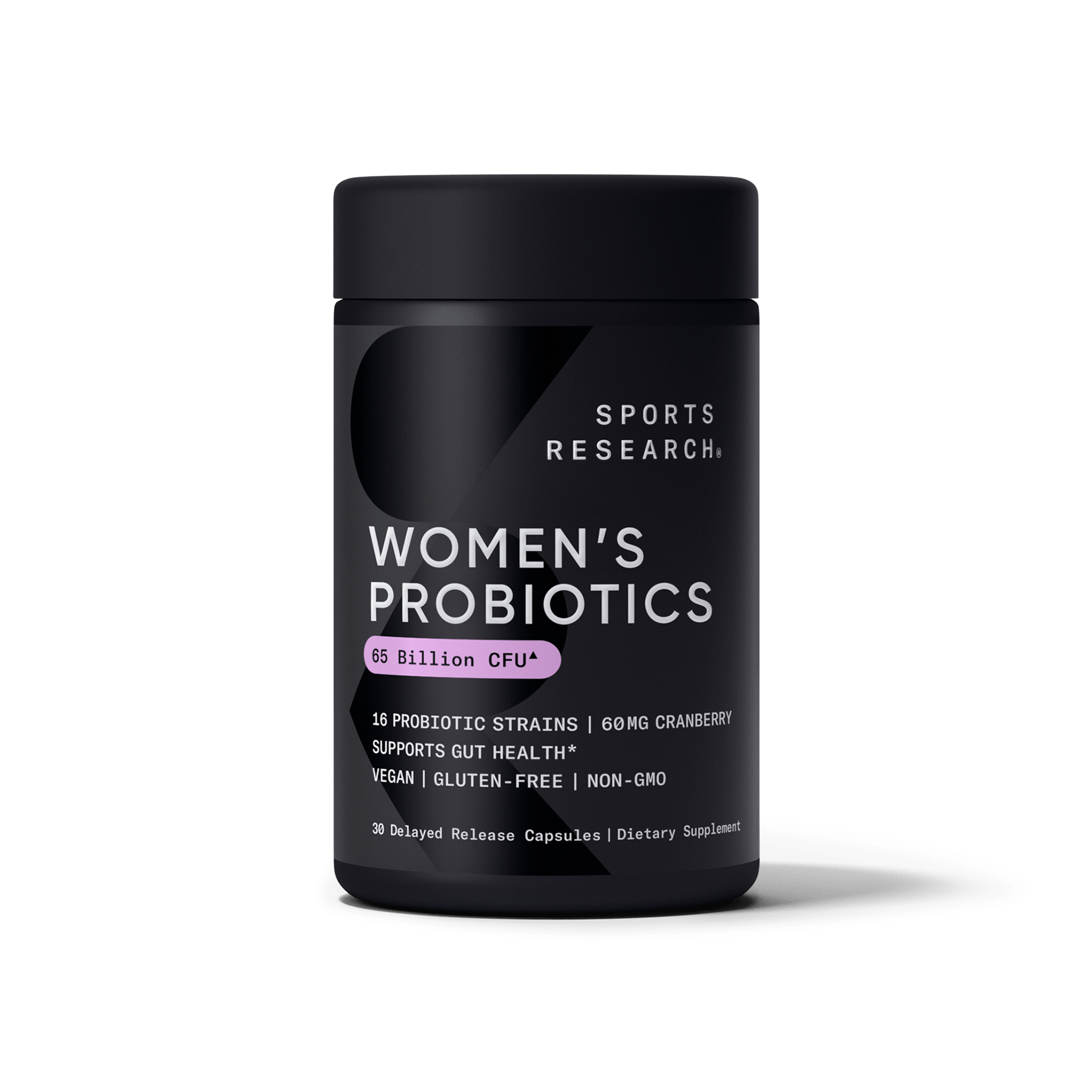Daily Women's Probiotics 65 Billion CFU (30 veggie capsules) by Sports Research