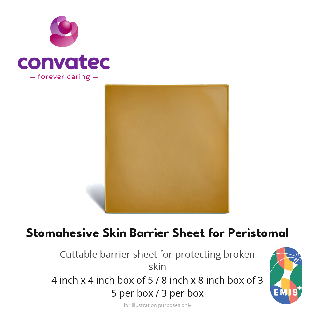 ConvaTec Stomahesive Skin Barrier Sheet for Peristomal Skin Protection