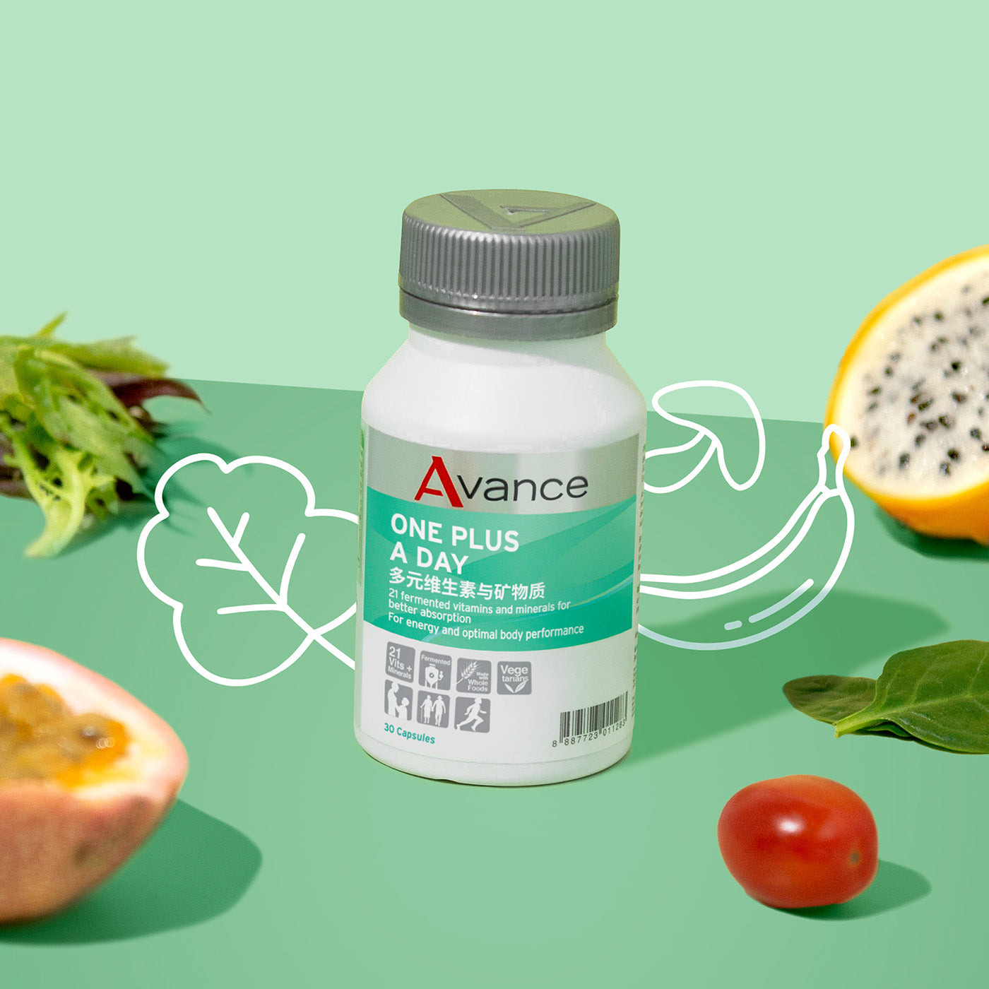 Avance One Plus A Day: Complete Multivitamins & Minerals for Daily Vitality