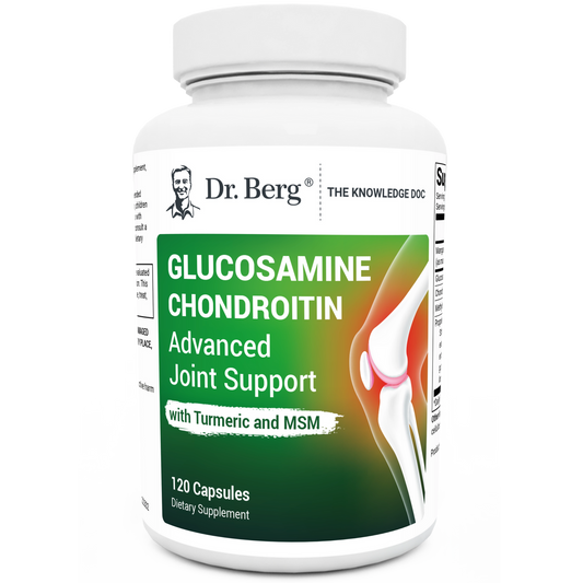 Glucosamine Chondroitin Advanced Joint Support with MSM – 120 Vegetable Capsules