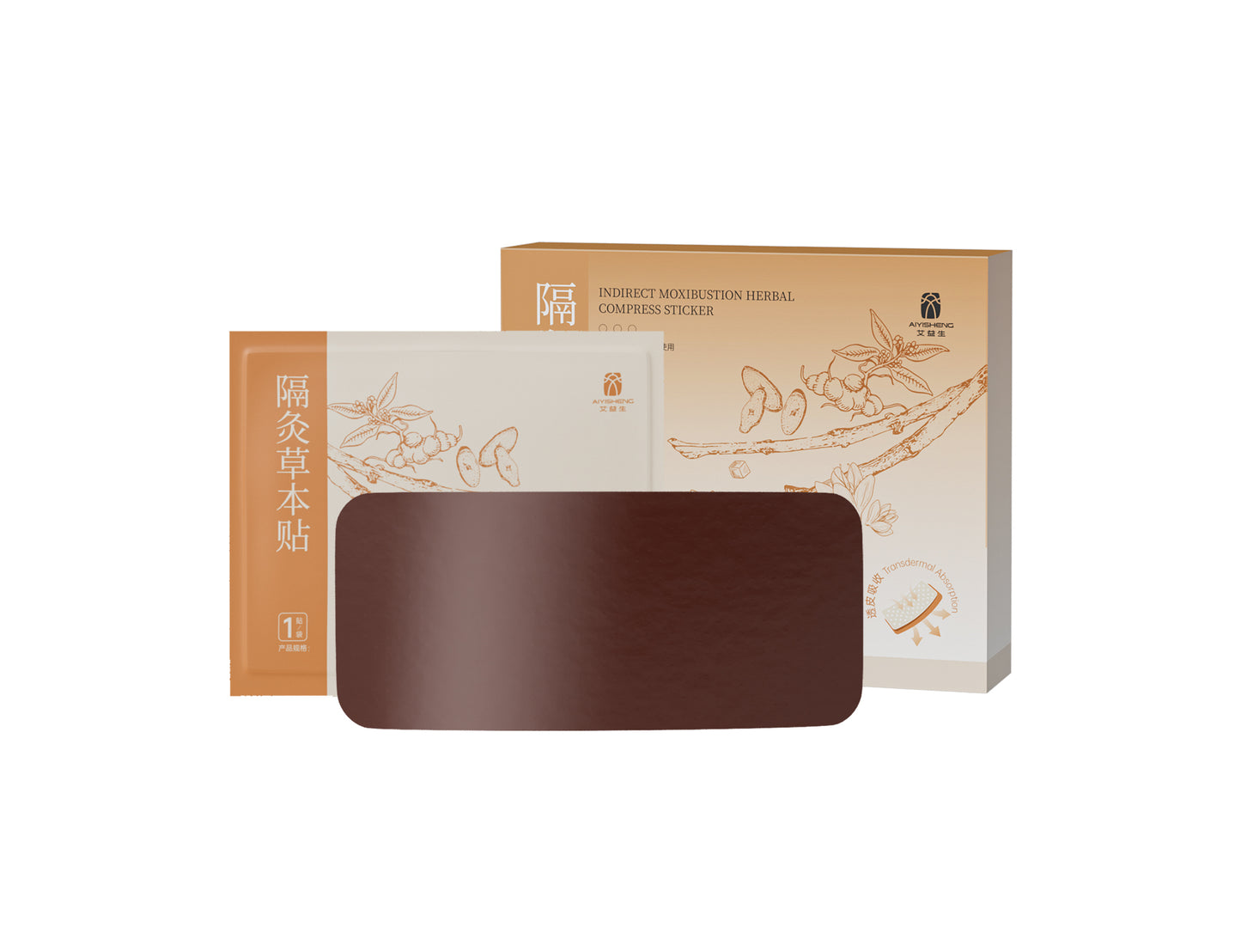 Herbal Moxa Isolation Patch 单盒