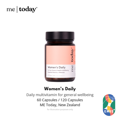 ME Today Women’s Daily Multivitamin with 28 Vitamins, Minerals and Herbs